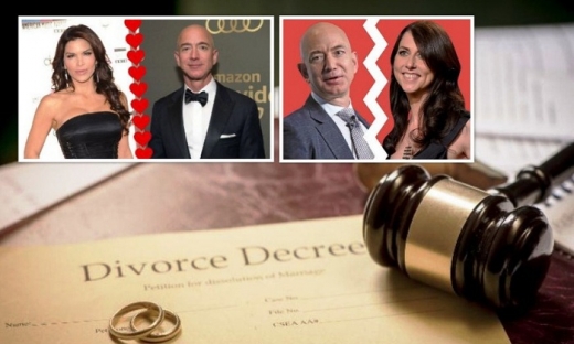 Báo Mỹ: Tỷ phú Jeff Bezos ly hôn vợ vì ngoại tình