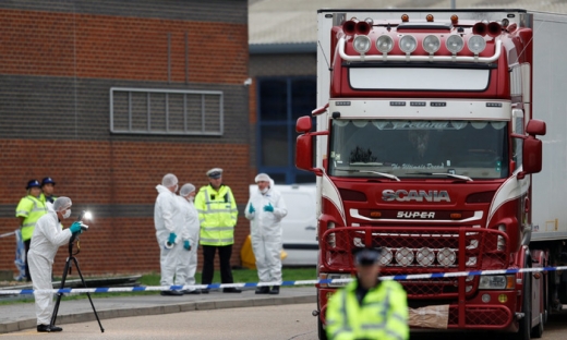 39 người chết trong xe container: Chưa xác định được quốc tịch