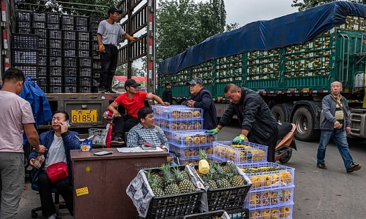 Giá thực phẩm leo thang, dân Trung Quốc lao đao trong những ngày thương chiến