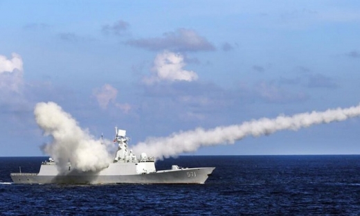 Mỹ lên án việc Trung Quốc phóng 4 tên lửa đạn đạo ở Biển Đông