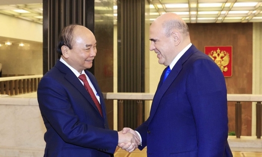 ‘Việt-Nga quyết tâm duy trì và mở rộng hợp tác về năng lượng, dầu khí’