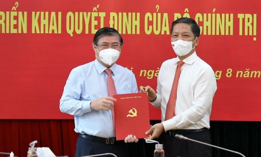 Ông Nguyễn Thành Phong chính thức giữ chức Phó trưởng Ban Kinh tế Trung ương