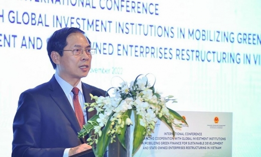 Bộ trưởng Bùi Thanh Sơn: Đẩy mạnh huy động tài chính xanh và vốn từ quỹ đầu tư