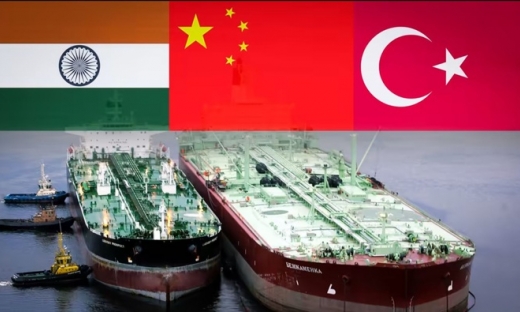 Bị châu Âu ‘cấm cửa’, dầu Nga ồ ạt rẽ nhánh sang châu Á