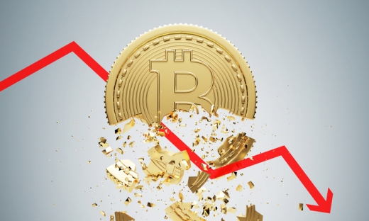 Giá Bitcoin lại lao dốc, thị trường tiền điện tử chìm trong sắc đỏ