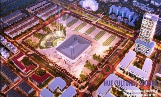 Thừa Thiên Huế đầu tư 196 tỷ đồng làm quảng trường văn hóa thể thao