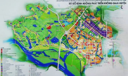 Đất Hà Nội, cách cầu Thăng Long 15km, mức đấu giá chỉ từ 2,4 triệu/m2