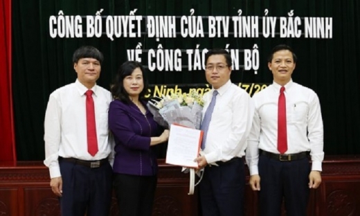 Con trai Bí thư tỉnh ủy Bắc Ninh được chỉ định làm Bí thư thành ủy Bắc Ninh