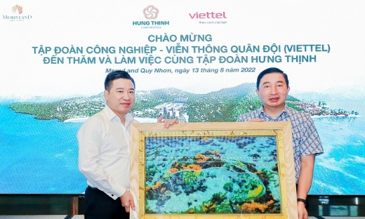 Viettel tăng tốc phủ sóng di động toàn khu MerryLand Quy Nhơn của Hưng Thịnh