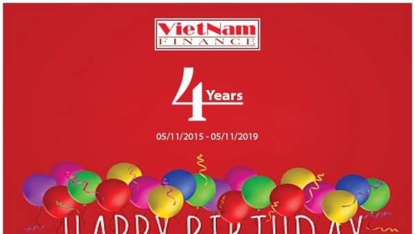 Lời cảm ơn từ VietnamFinance nhân dịp sinh nhật lần thứ 4