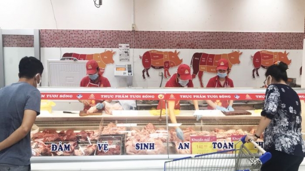 Vissan giảm 20% giá bán thịt tươi trên kênh online, hotline