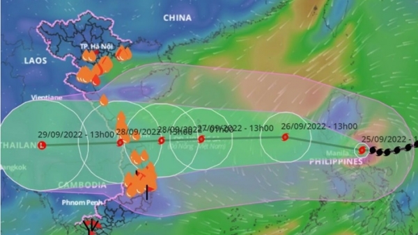 'Người dân miền Trung cần sẵn sàng sơ tán trước siêu bão Noru'