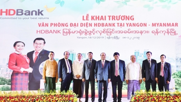 HDBank mở rộng mạng lưới ra nước ngoài