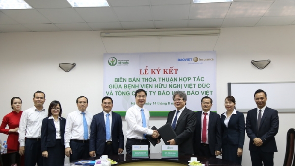 Bệnh viện Việt Đức và Bảo hiểm Bảo Việt ký kết thỏa thuận hợp tác toàn diện