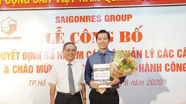 Địa ốc Sài Gòn (SGR): Con trai Chủ tịch HĐQT trở thành tân Phó tổng giám đốc