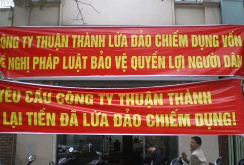 Công ty BĐS Thuận Thành: Huy động vốn để... chiếm dụng