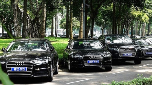 Xe Audi phục vụ APEC sẽ phải đóng thuế hơn 400 tỷ đồng