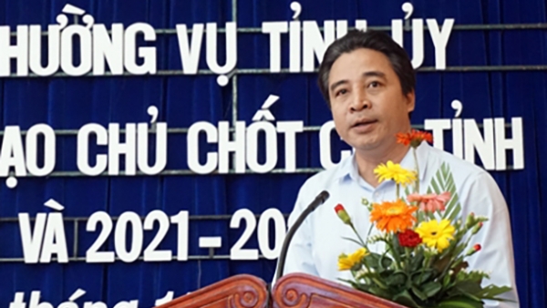 Khánh Hòa: Trưởng ban tổ chức Tỉnh ủy được bầu làm Phó bí thư thường trực