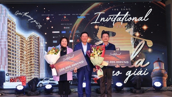 Giải golf ‘The SANG Invitational 2021’ hỗ trợ 800 triệu đồng cho người nghèo đón Tết
