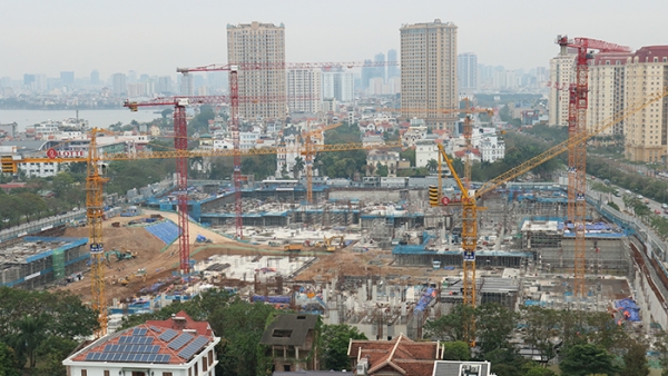Cận cảnh dự án Lotte Mall Hanoi sau gần 4 năm đổi chủ