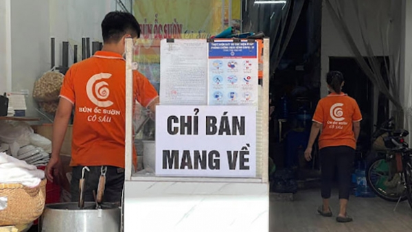 Hà Nội: Dịch vụ ăn, uống được kinh doanh tại các địa bàn chưa ghi nhận ca nhiễm trong cộng