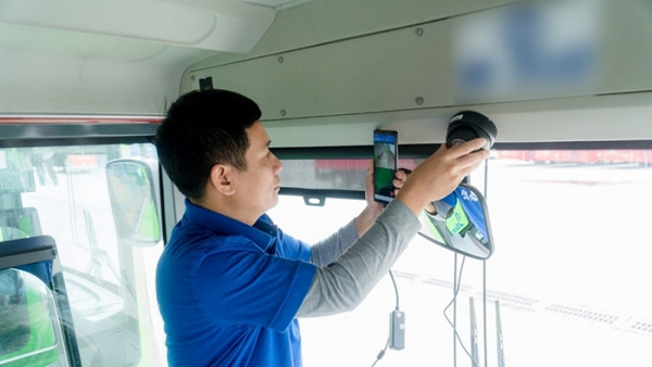 Hà Nội lập 6 chốt xử lý xe vận tải không lắp camera
