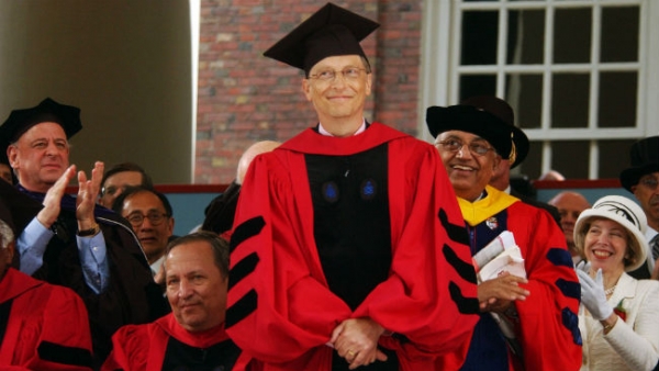 Bill Gates không cảm thấy quá hối tiếc vì bỏ học Harvard