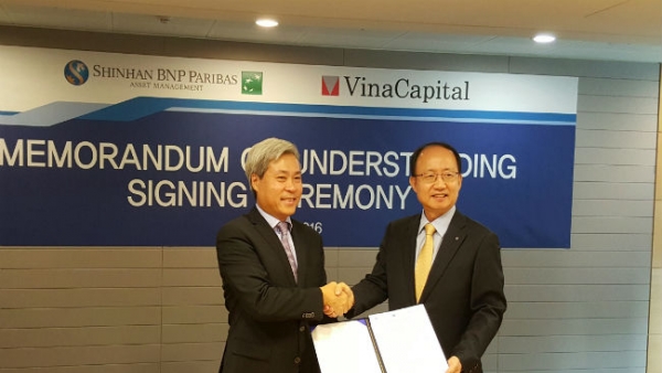 VinaCapital bắt tay Shinhan lập quỹ hút vốn từ Hàn Quốc