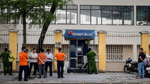 Bắt nghi phạm đập phá cây ATM trộm tiền giữa trung tâm TP. Đà Nẵng