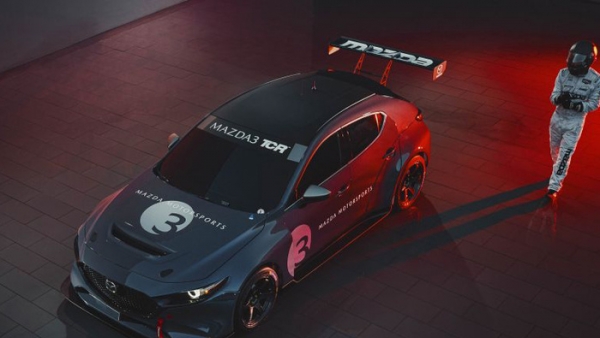 Xe đua thể thao Mazda3 2020 mạnh 350 mã lực chuẩn bị ra mắt
