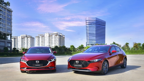 Mazda3 và Mazda3 Sport hoàn toàn mới ra mắt tại Việt Nam, giá từ 719 triệu đồng