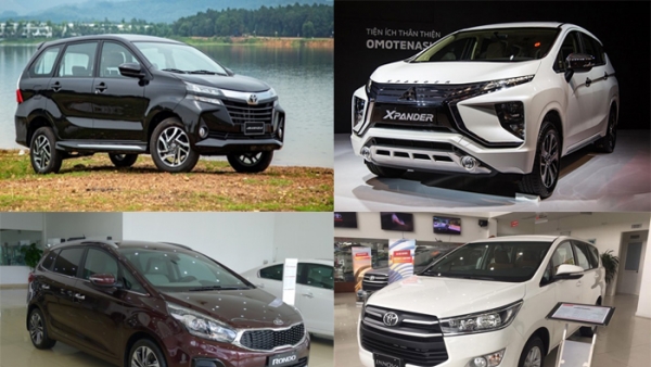 Phân khúc MPV tháng 12/2019: Toyota Innova bị Mitsubishi Xpander ‘vượt mặt’
