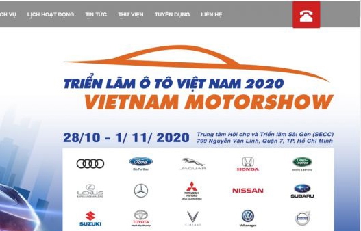 Vietnam Motor Show 2020 bị hủy vì không đạt được đồng thuận