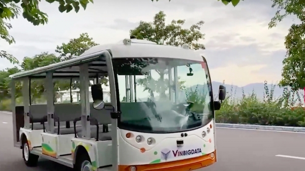 Xe điện tự hành cấp độ 4 đầu tiên thử nghiệm tại Việt Nam