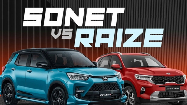 Kia Sonet vượt Toyota Raize, giữ ‘ngôi vương’ phân khúc SUV hạng A năm 2022