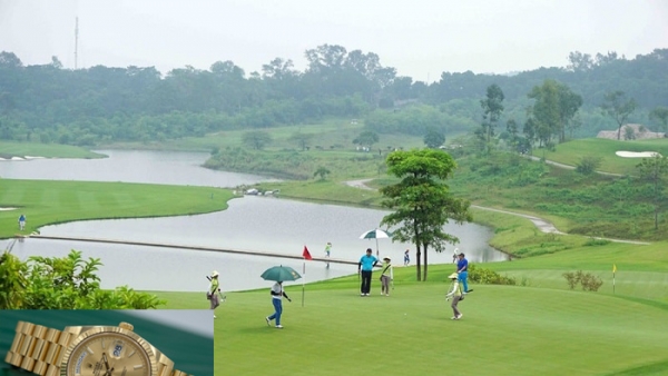 Golfer 'mất' đồng hồ Rolex khi chơi tại sân golf Sky Lake Chương Mỹ