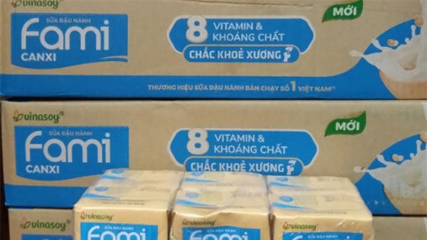 Sữa đậu nành Fami Canxi bị Nhật phát hiện nhiễm khuẩn, Vinasoy nói gì?