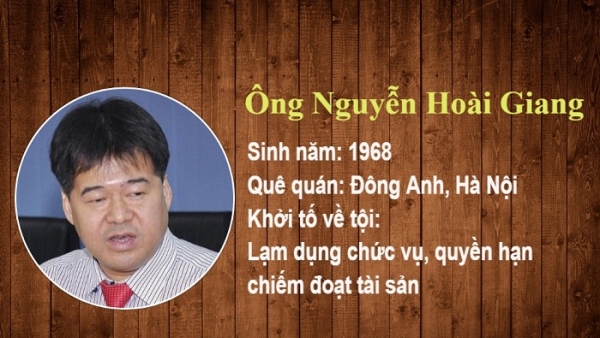 Quan lộ của thủ lĩnh Dung Quất Nguyễn Hoài Giang trước khi bị bắt