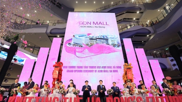Trung tâm thương mại Aeon Mall Hà Đông chính thức khai trương