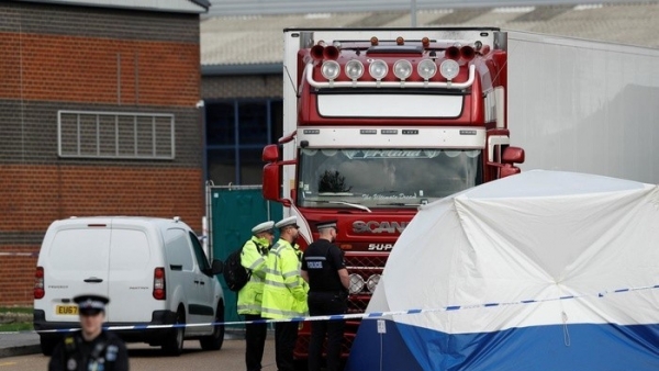 Vụ 39 người chết trong container: Bộ Công an và Bộ Ngoại giao đã sang Anh xác minh danh tính nạn nhân
