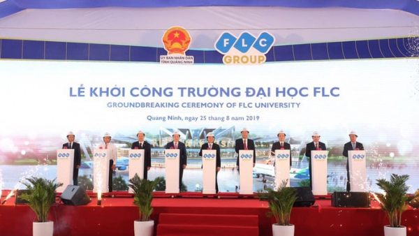 Khởi công xây dựng Trường Đại học FLC rộng 50ha, vốn đầu tư 4.000 tỷ đồng tại Quảng Ninh