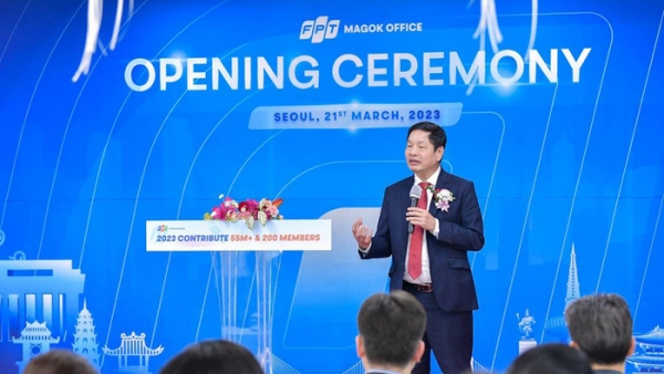 Vừa báo lãi khủng sau 2 tháng đầu năm, FPT mở thêm văn phòng tại Hàn Quốc