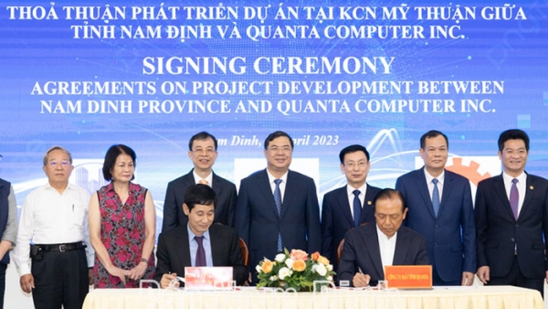 'Đại gia' Đài Loan rót 120 triệu USD vào Việt Nam xây nhà máy sản xuất máy tính