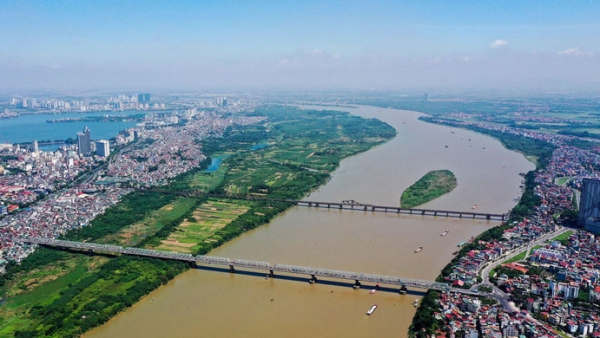 Chủ tịch Quốc hội thúc Hà Nội thực hiện quy hoạch các phân khu sông Hồng