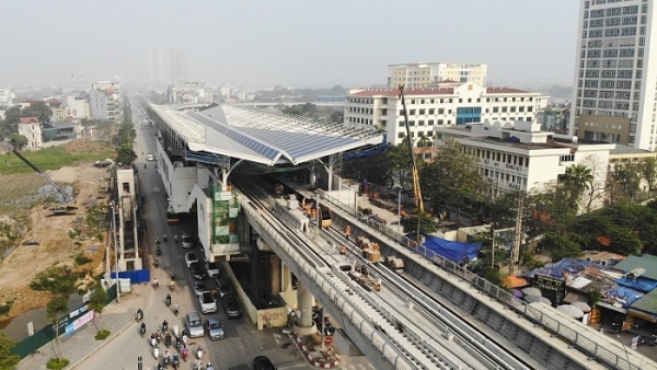 Triển khai dự án đường sắt Nhổn - ga Hà Nội: Nguồn vốn giải ngân vẫn chậm