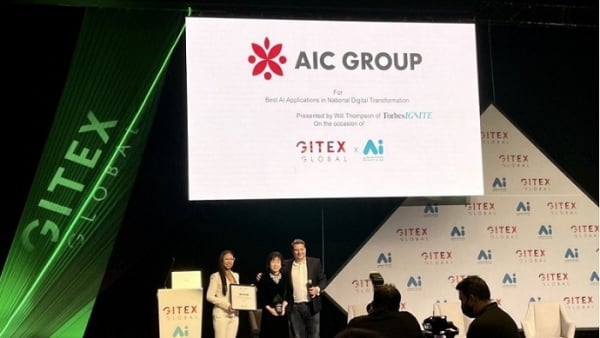 AIC Group giành giải AI danh giá nhất tại GITEX Global 2021