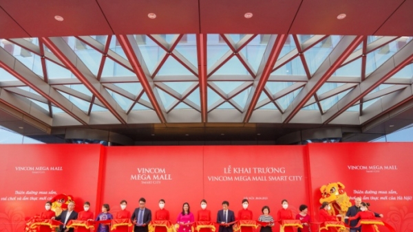 Khai trương TTTM 'thế hệ mới' Vincom Mega Mall Smart City đầu tiên của Việt Nam