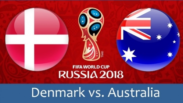 Link xem trực tiếp World Cup 2018: Đan Mạch gặp Australia (19h00, 21/6)
