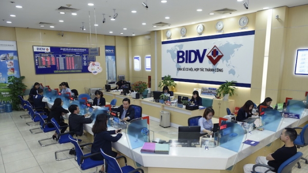 9 tháng, chênh lệch thu chi của BIDV trên 21,6 nghìn tỷ đồng