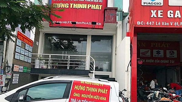 Phong tỏa tài khoản giám đốc địa ốc Hưng Thịnh Phát